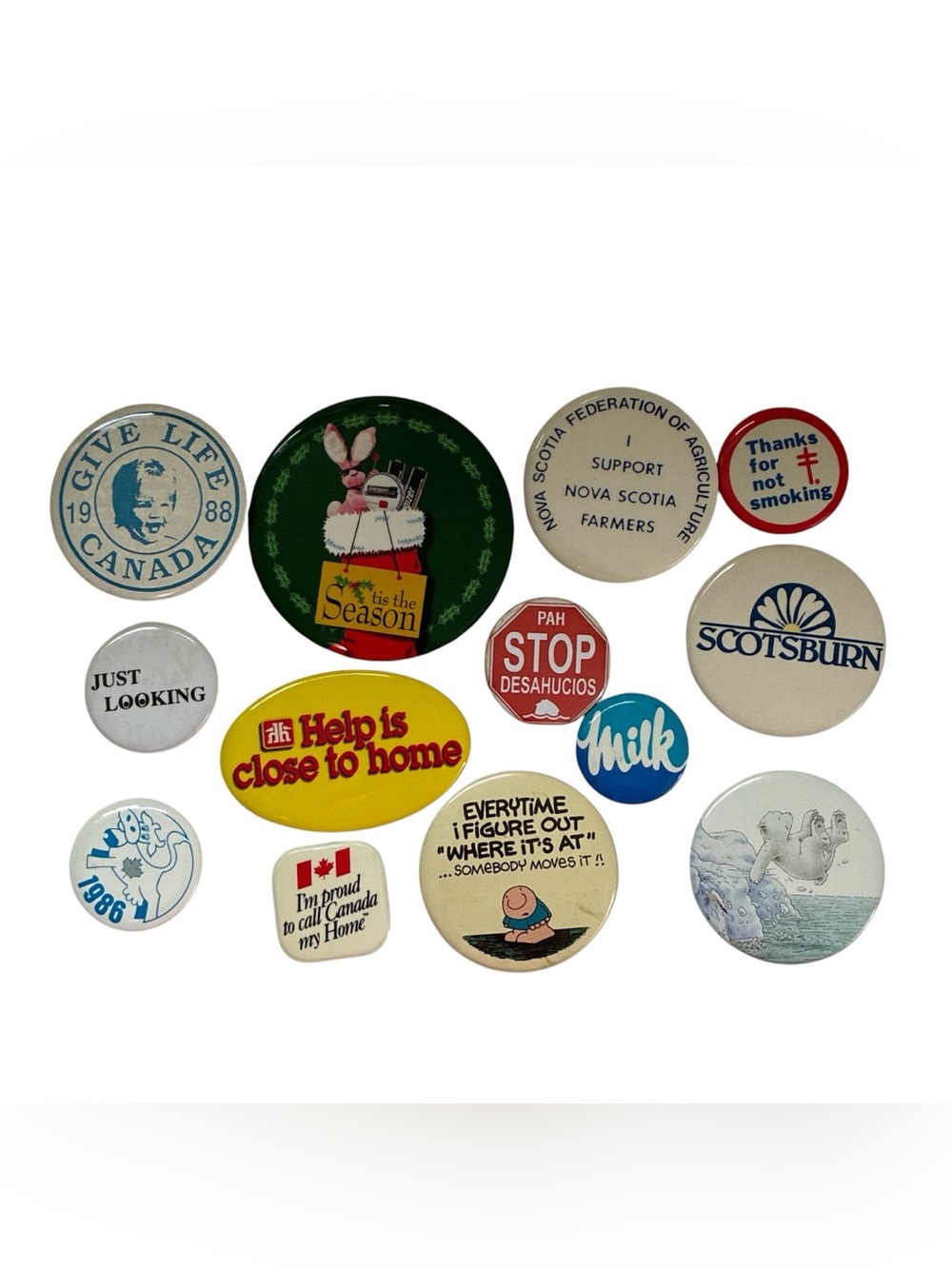 VINTAGE CANADIAN PIN BUNDLE NOVA SCOTIA